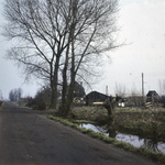 859603 Gezicht op enkele huizen aan de Ezelsdijk te Utrecht.